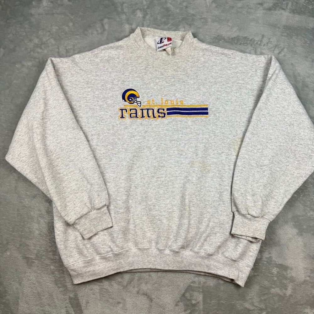 Logo-athletic Men's Grey Sweatshirt